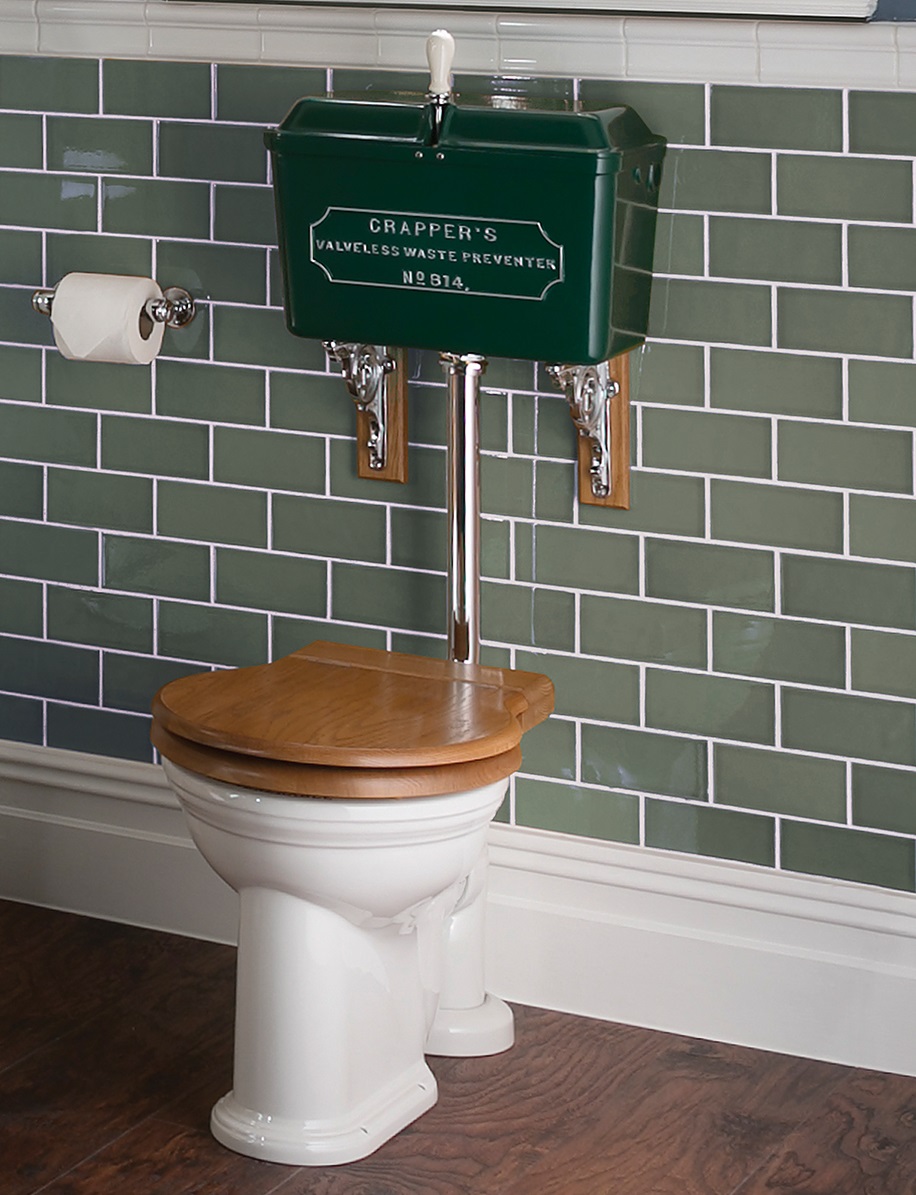 TCWC2814LL 814 Комплект нижнего унитаза с литой цистерной Thomas Crapper  - Вид №2
