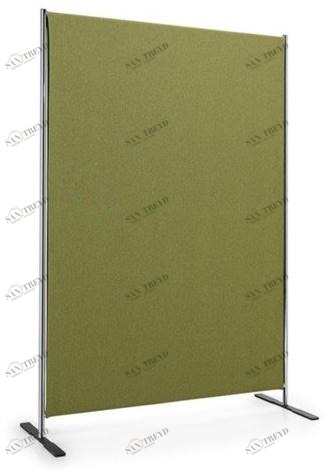 Caimi Brevetti Отдельностоящая звукопоглощающая офисная перегородка из ткани Snowsound fiber products sun-id-1406831