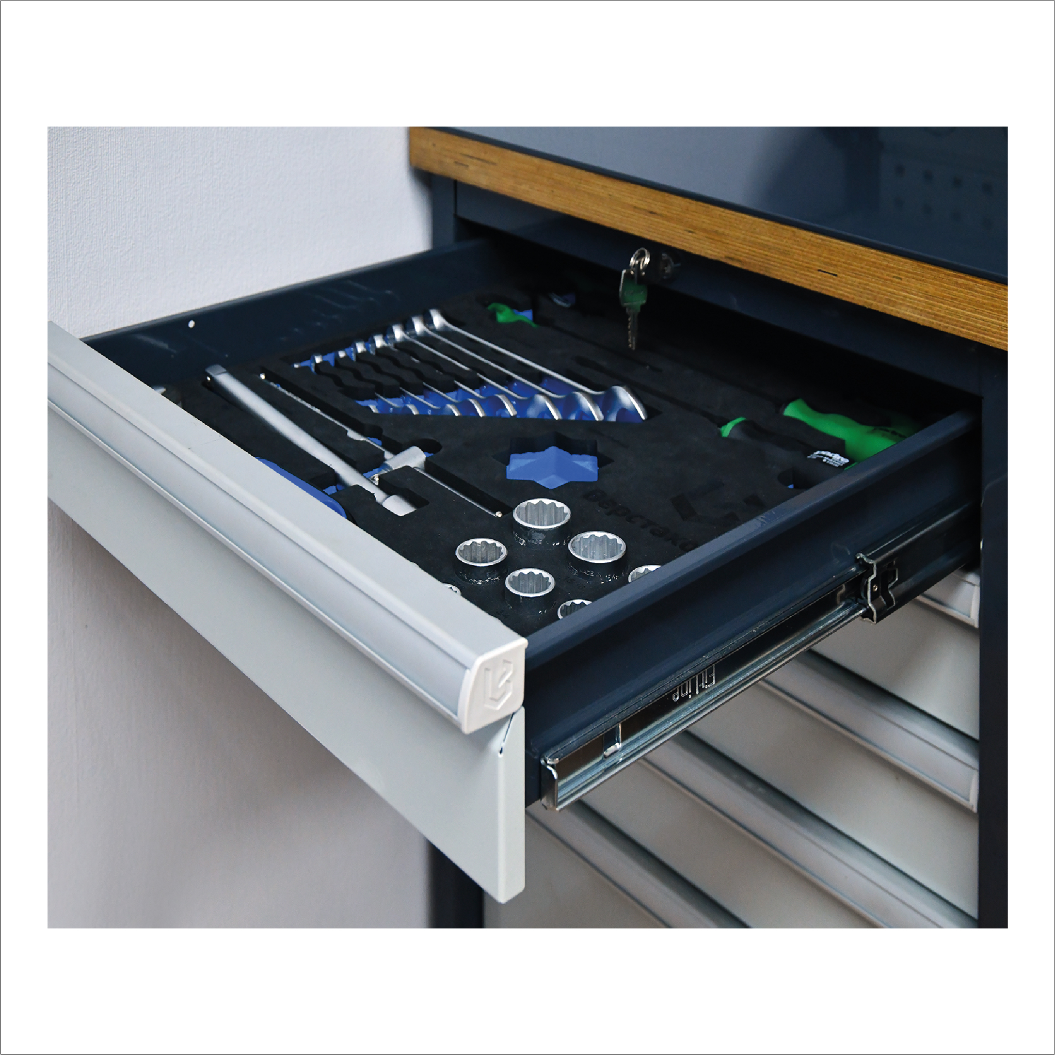 Верстак слесарный FBK 205.46.4 Верстакофф 216212 - Вид №2