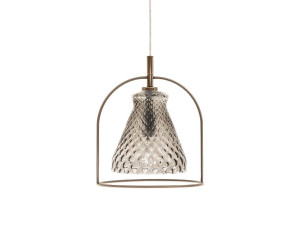 Подвесной светильник из дутого стекла