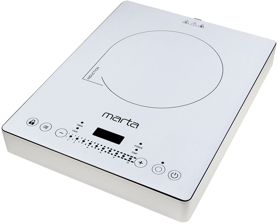 9058371 Плита компактная электрическая MARTA MT-4221 белый STDN-0074108 - Вид №4