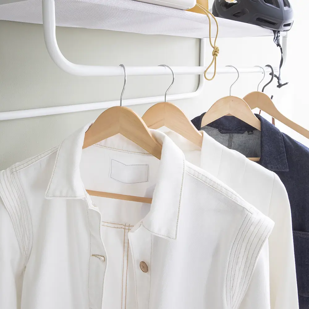 SPACEO Плечики из эвкалипта с поворотной головкой, 8 шт 82680700 Плечики деревянные STLM-0033954 - Вид №3