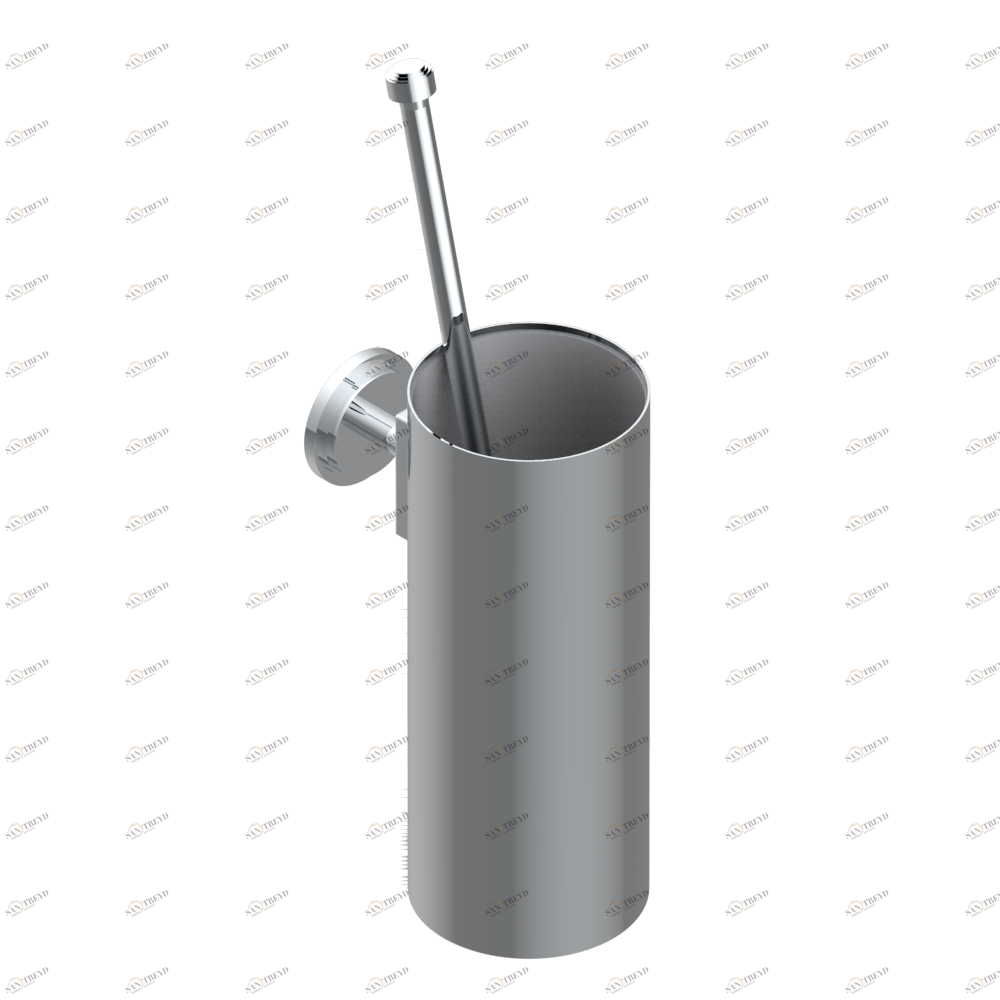 G2I-4720 Стакан настенный и щётка для унитаза Thg-paris Le 9 Nero Marquina Хром G2I-4720 CAT.A