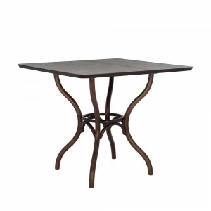 Обеденный стол квадратный темный орех Leset Тор IMPEX  00-3967221 Орех;коричневый