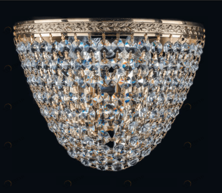 Бра Bohemia Ivele 1925/2W/G BOHEMIA IVELE  118988 Золото;прозрачный 