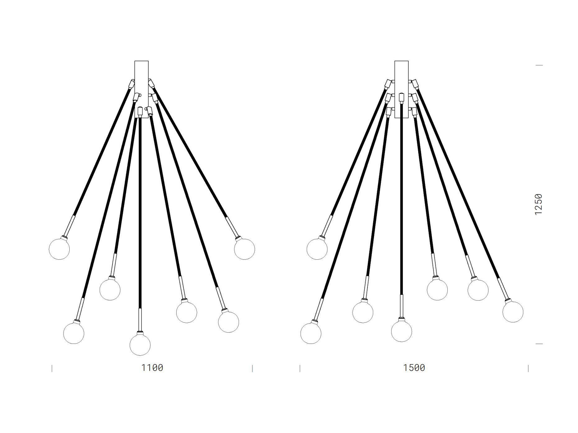 Регулируемый светодиодный подвесной светильник Renzo Serafini OMBRELLO ARCH-00137930 - Вид №6