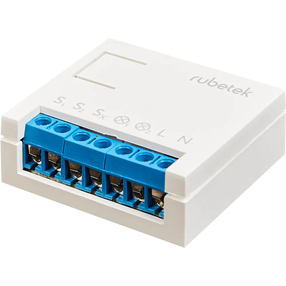 Блок управления освещением и бытовыми приборами Rubetek 2 канала RE-3315 STLM-2068109 - Вид №1