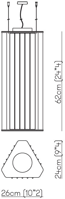 VeniceM Светодиодный подвесной светильник из дутого стекла с диммером Numa sun-id-1405525 - Вид №3