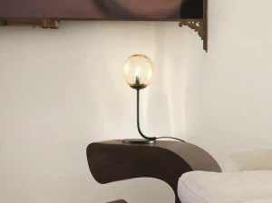 Vetreria Vistosi Настольная лампа с прямым светом из дутого стекла Puppet