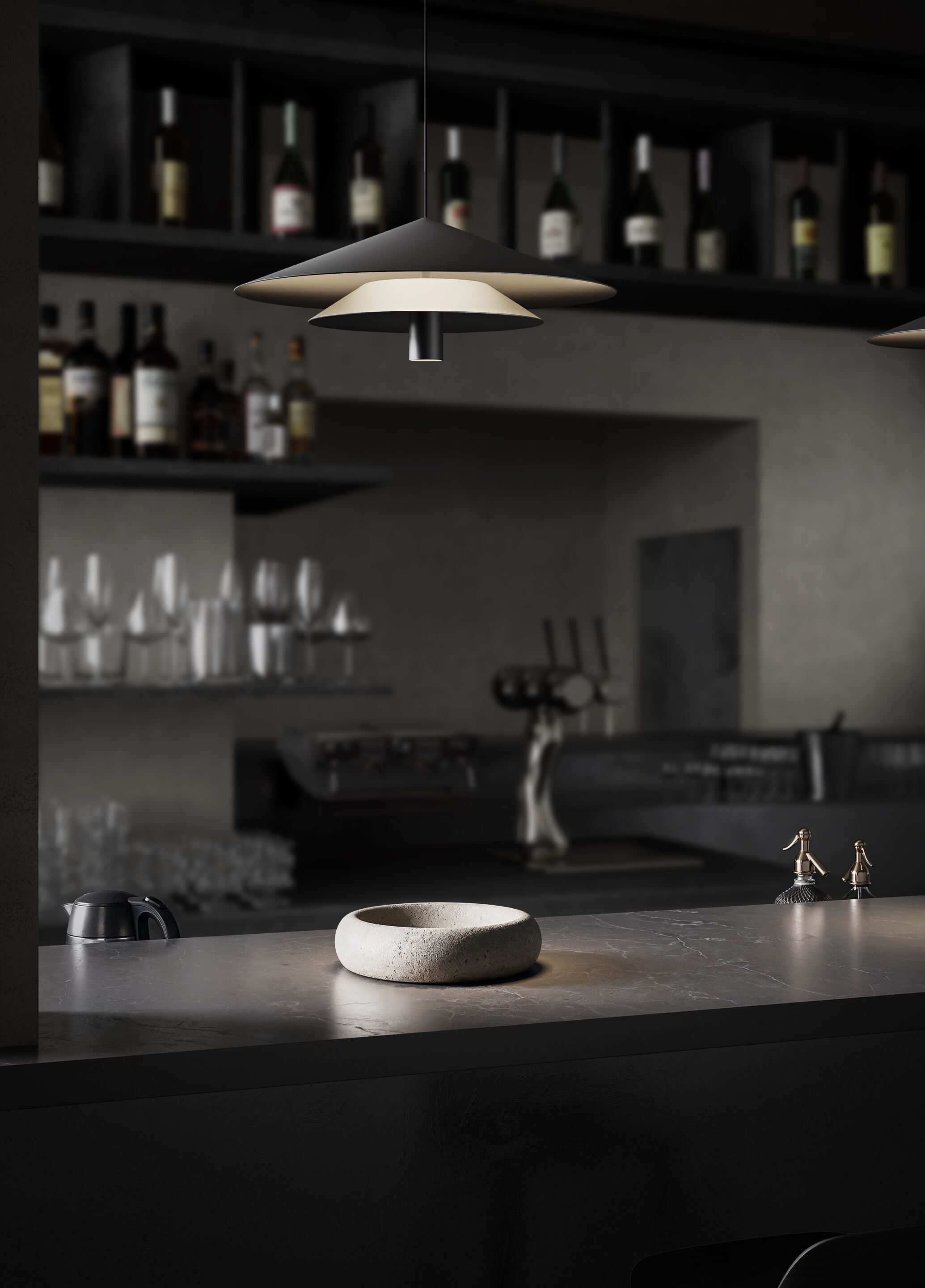 Алюминиевый светодиодный подвесной светильник Karman ASSO ARCH-00006626 - Вид №2