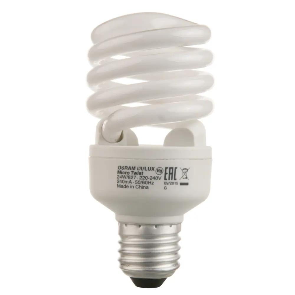 Лампа энергосберегающая Osram спираль E27 23 Вт свет тёплый белый STLM-2082245