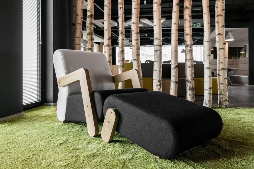 Mikomax Smart Office Кресло из шерсти с подставкой для ног sun-id-1440552 - Вид №1