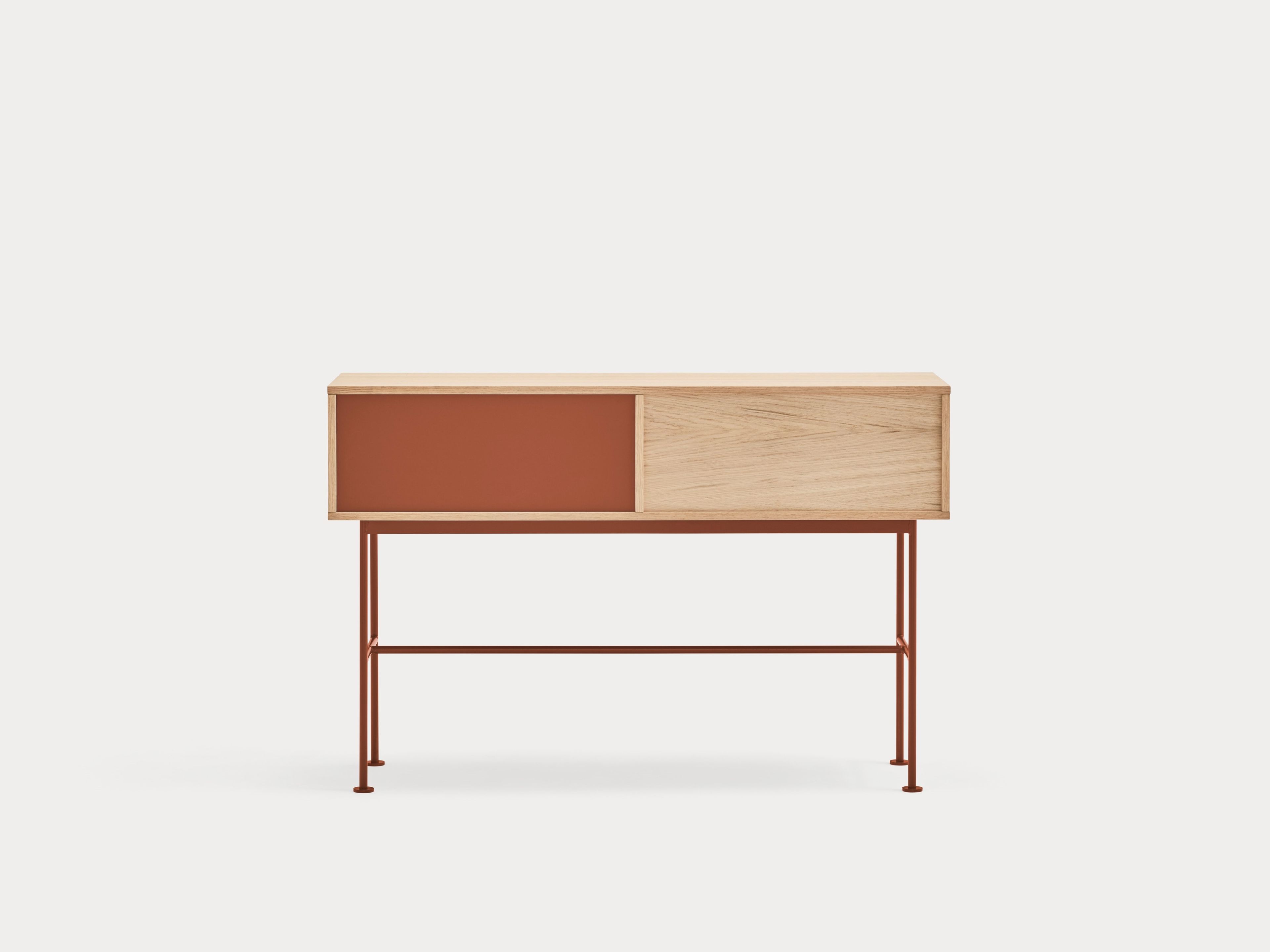 Консоль из шпона и МДФ с ящиками TEULAT Yoko ARCH-00028056 - Вид №4