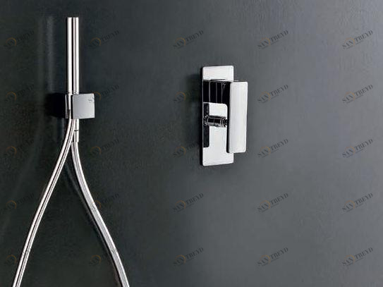 ZAZZERI Встроенный смеситель с ручным душем Qquadro sun-id-1361539