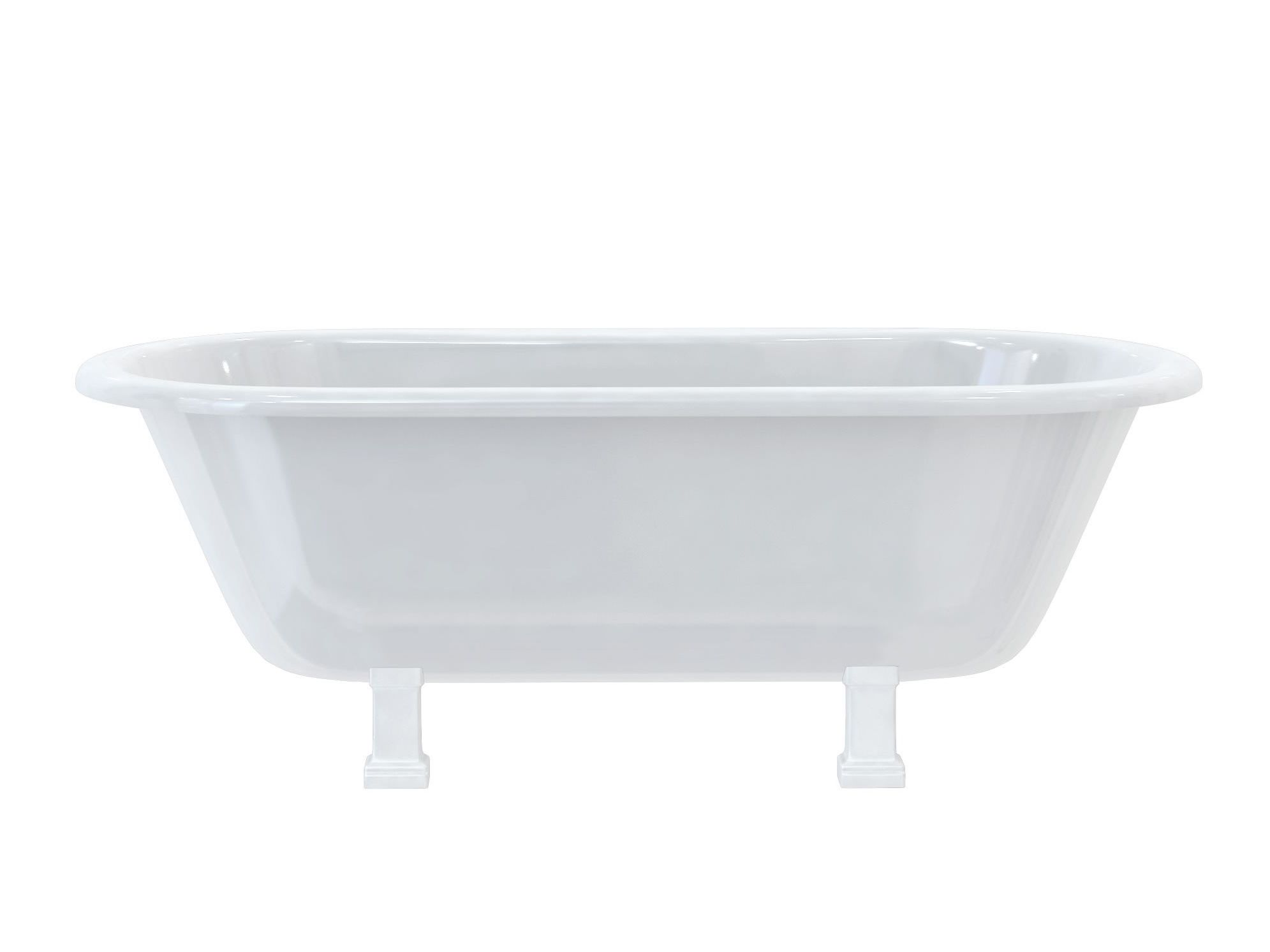Овальная акриловая ванна на ногах Burlington ARCH-00030731 - Вид №28
