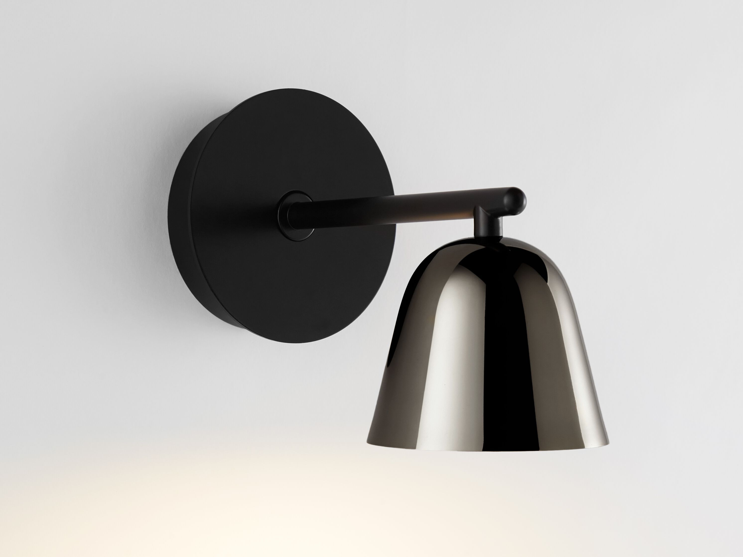 Стальной светодиодный настенный светильник с диммером PARACHILNA Lighto ARCH-00091992 - Вид №1