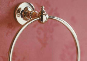 Gentry Home Держатель стакана с кристаллами Oxford Розовое золото GH101101 - Вид №1