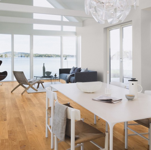 Массивная доска Boen Solid Plank Traditional Дуб Рустик (Гладкая) 800-2220х137 мм EICA4KWD - Вид №9