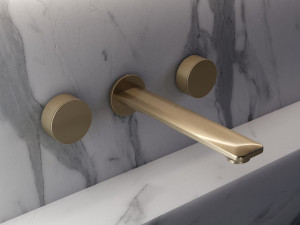 Настенный смеситель для раковины с 3 отверстиями