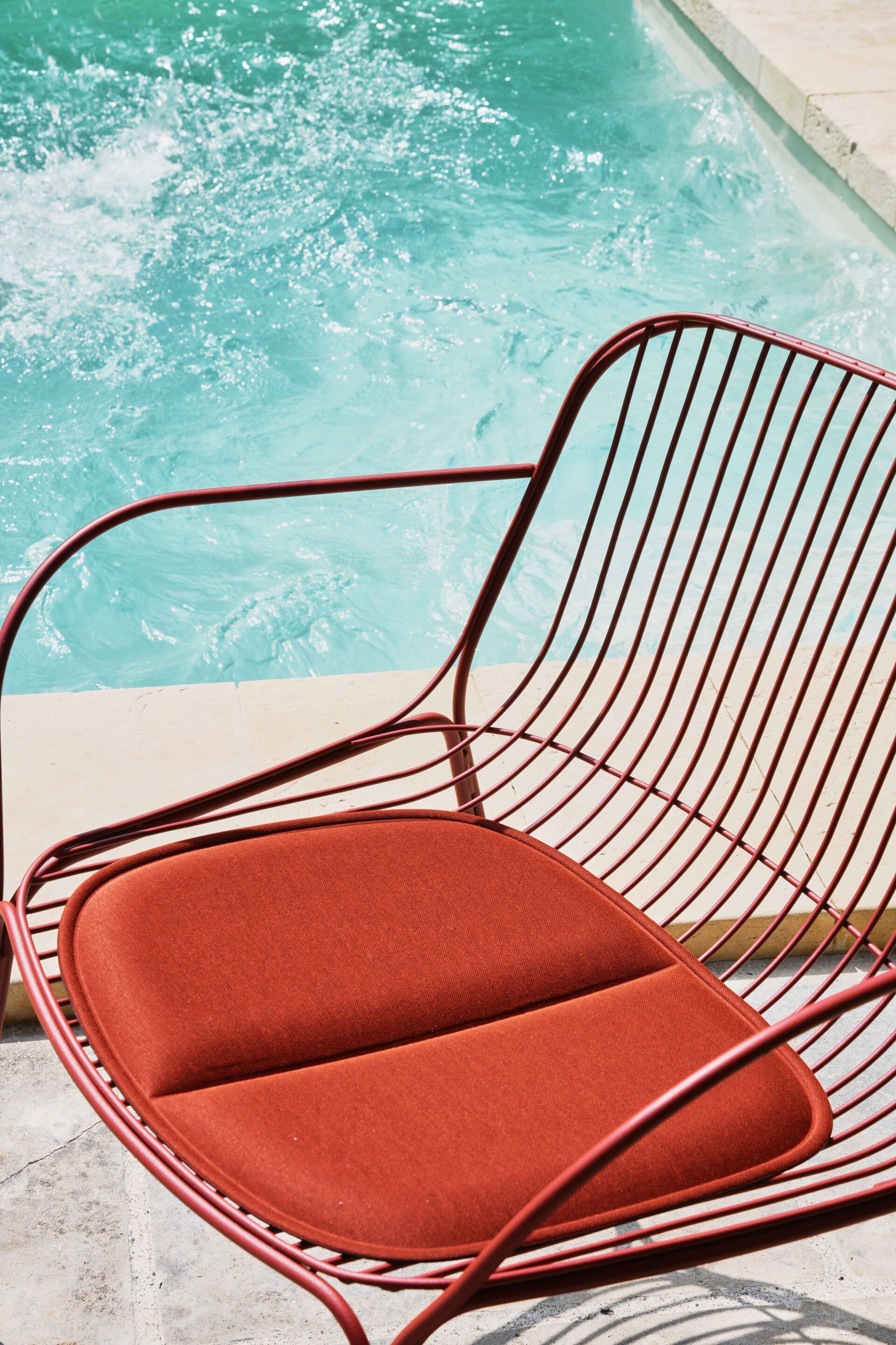 Садовое кресло из оцинкованной стали с подлокотниками Kartell Hiray ARCH-00023040 - Вид №54