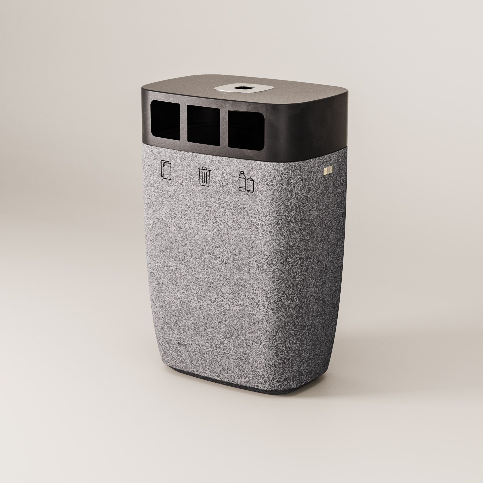 Бетонные стойки для мусора для утилизации отходов Kremen ARCH-00148581 - Вид №4