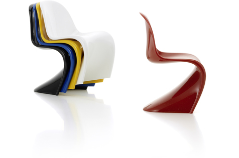 VITRA Стулья Panton в миниатюре (набор из 5 шт.) Verner Panton, 1959 Vitraglobal sun-id-1986555