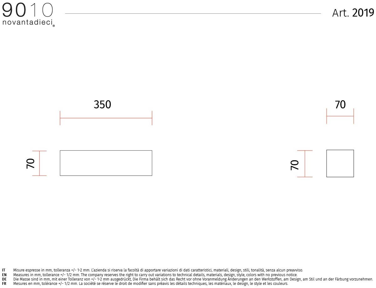 9010 novantadieci Аппликация светодиода из керамики  2019  - Вид №3