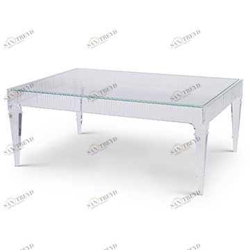 Коктейльные столы 63014-900-001 Fluted Cocktail Table Ambella 