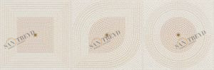 Flavia 518 300x900 Wall Geometric Decor Beige Glossy Santreyd 620