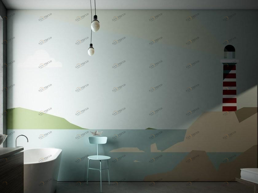 GLAMORA Моющиеся пейзажные обои цвета glamfusion ™ Collection ix glamfusion™ sun-id-1397884