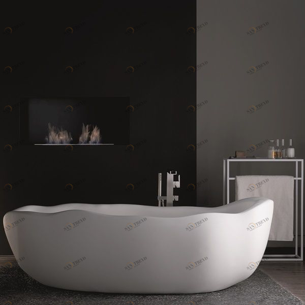 Toscoquattro Ванна отдельно стоящая из искусственного камня LE ACQUE 10VA3VB