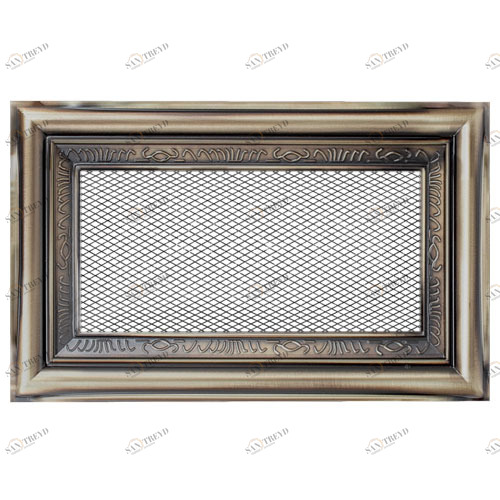 Вентиляционная решетка Kratki 11х17 (рустик) 4134