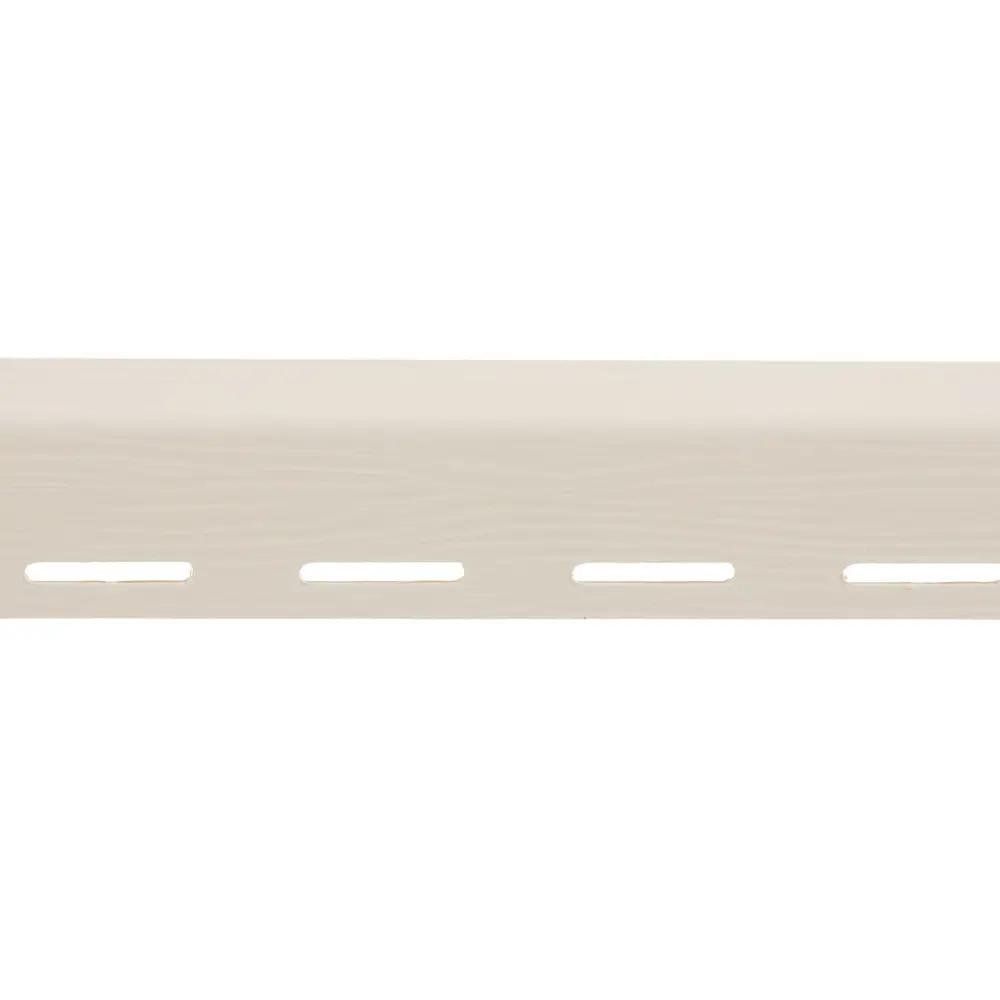 J-профиль для сайдинга FINEBER 3000 мм цвет бежевый STLM-2205727 - Вид №1