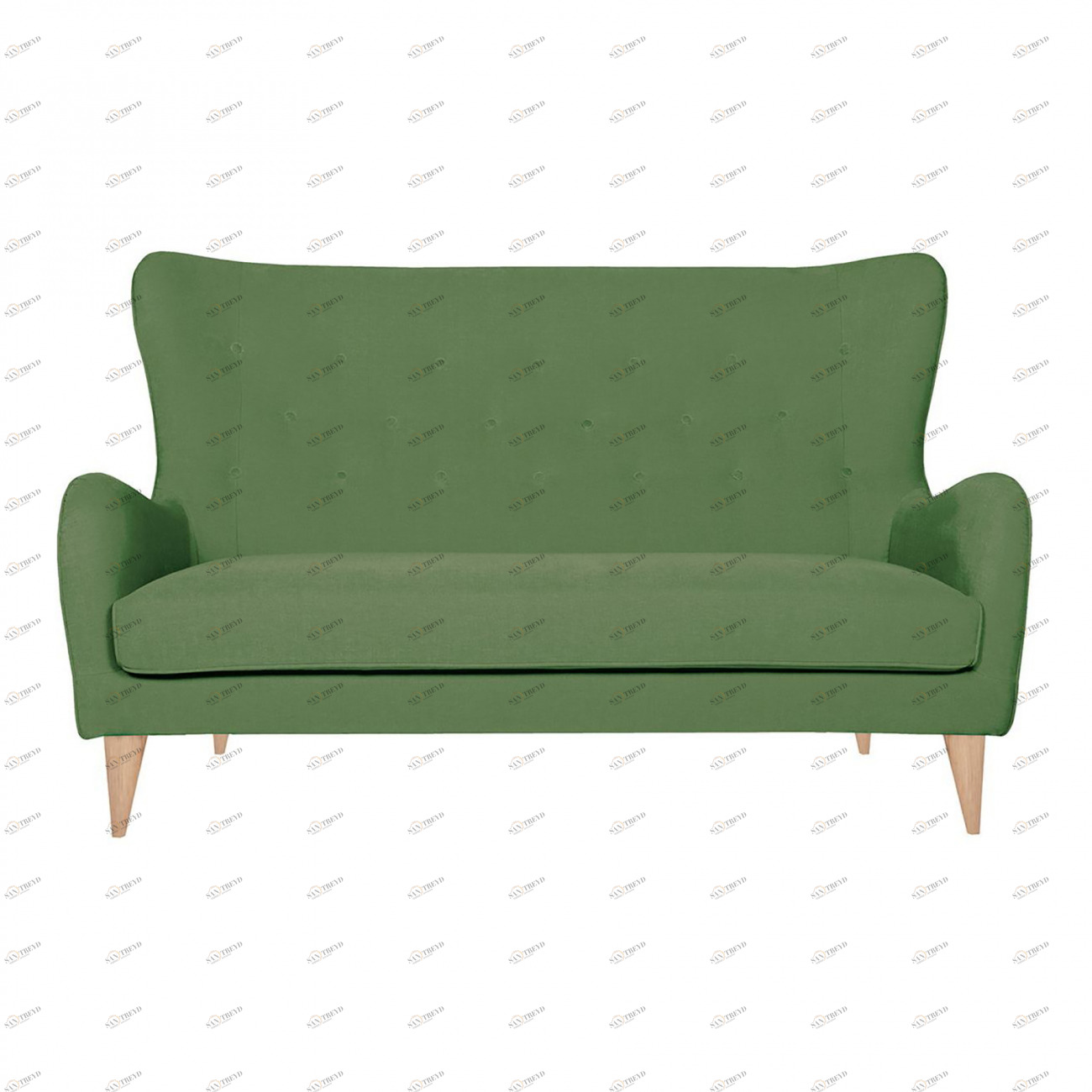 Диван Pola прямой зеленый SITS POLA 192259 Зеленый 