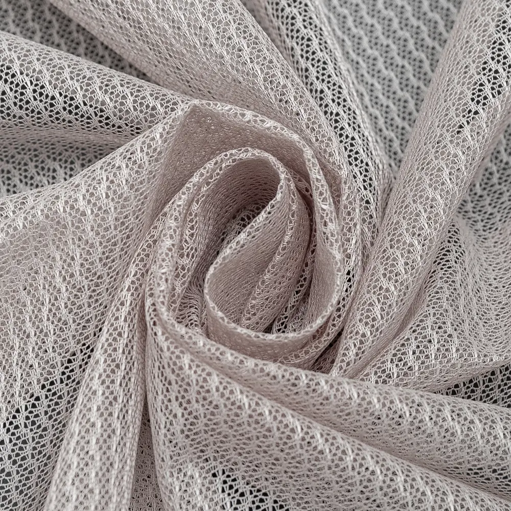 AMORE MIO Тюль Premium на ленте с волновым краем 300×260 см бежевый 89288245 STLM-1041669 - Вид №1