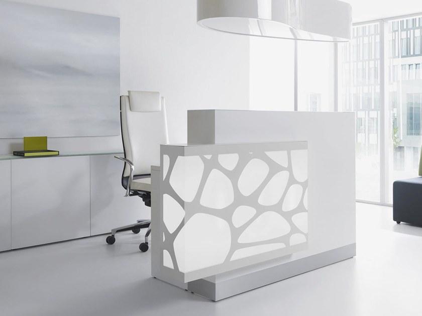 MDD Стойка регистрации офиса с освещением sun-id-1388002 - Вид №5