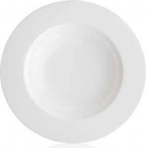 10624439 Mix&Match Тарелка суповая Mix&Match Акцент 24см, фарфор Фарфор костяной