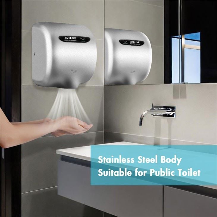 Коммерческие сушилки для рук AIKE AK2800B_62  - Вид №4