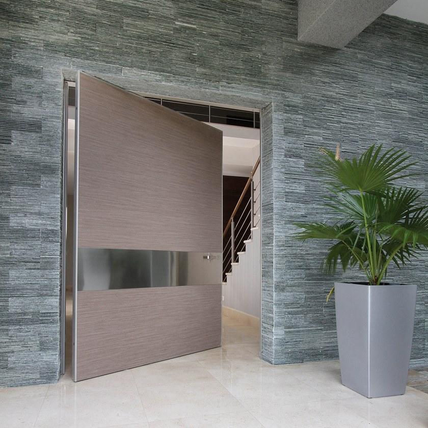 OIKOS VENEZIA Распашная бронированная деревянная входная дверь Synua sun-id-1468014 - Вид №12