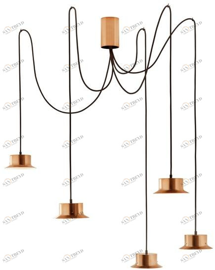 Estiluz Металлический подвесной светильник с диммером Maine T3415lc; t3416lc