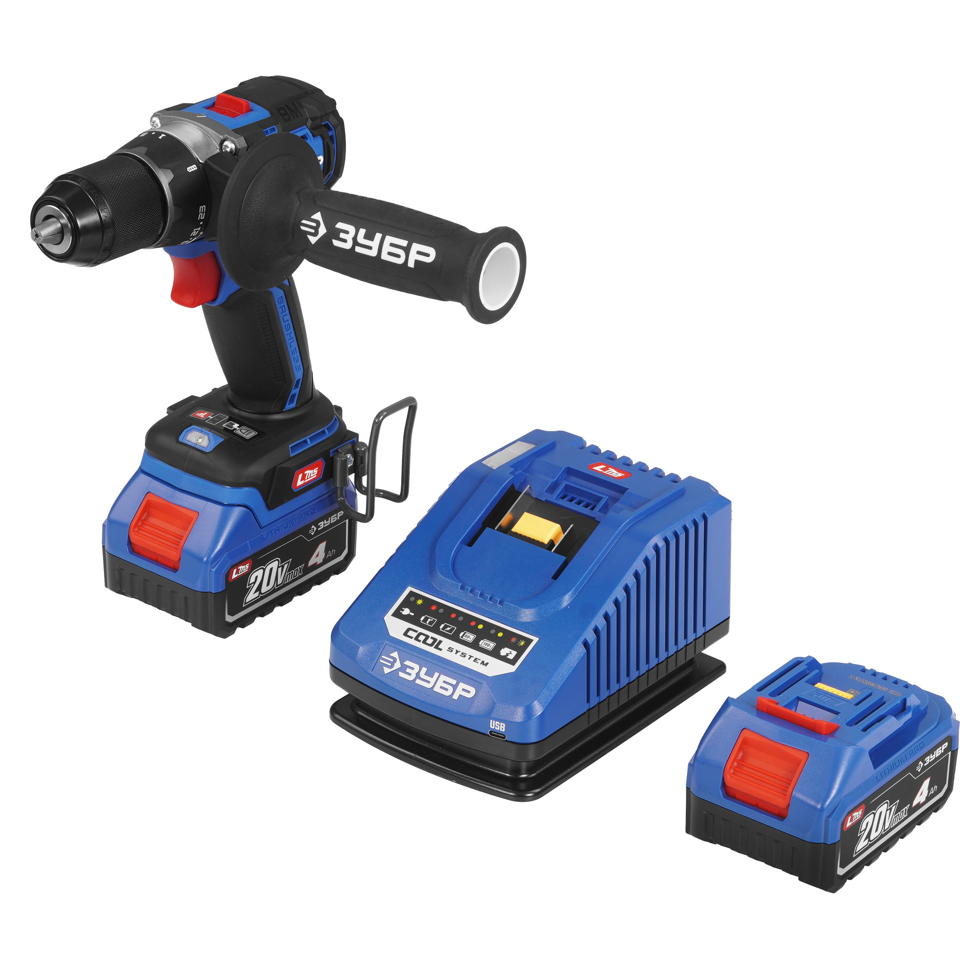 Дрель-шуруповерт ЗУБР DB-70-42 9276001 STDN-0110587