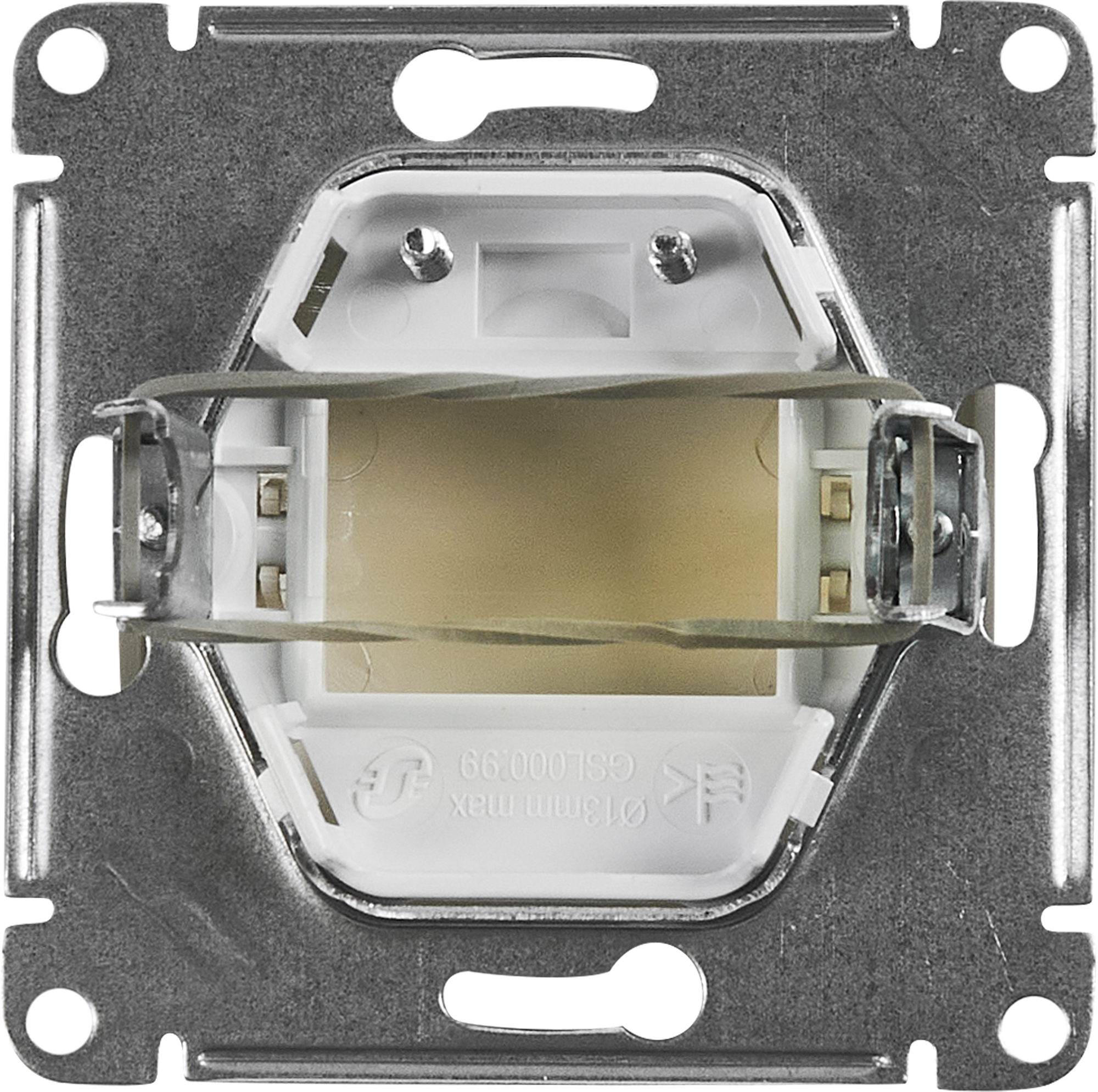 Schneider Electric Glossa — элегантный кабельный вывод в бежевом исполнении 86710640 STLM-0070878 - Вид №3