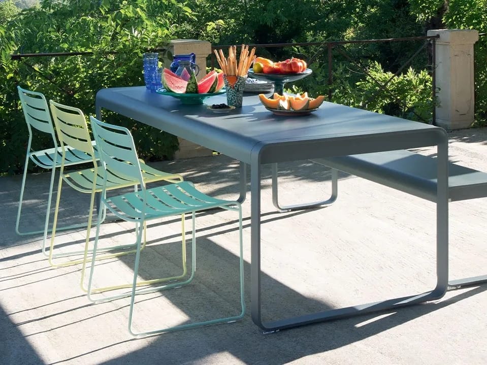 Металлический прямоугольный садовый стол Fermob Bellevie Premium ARCH-00139014 - Вид №3