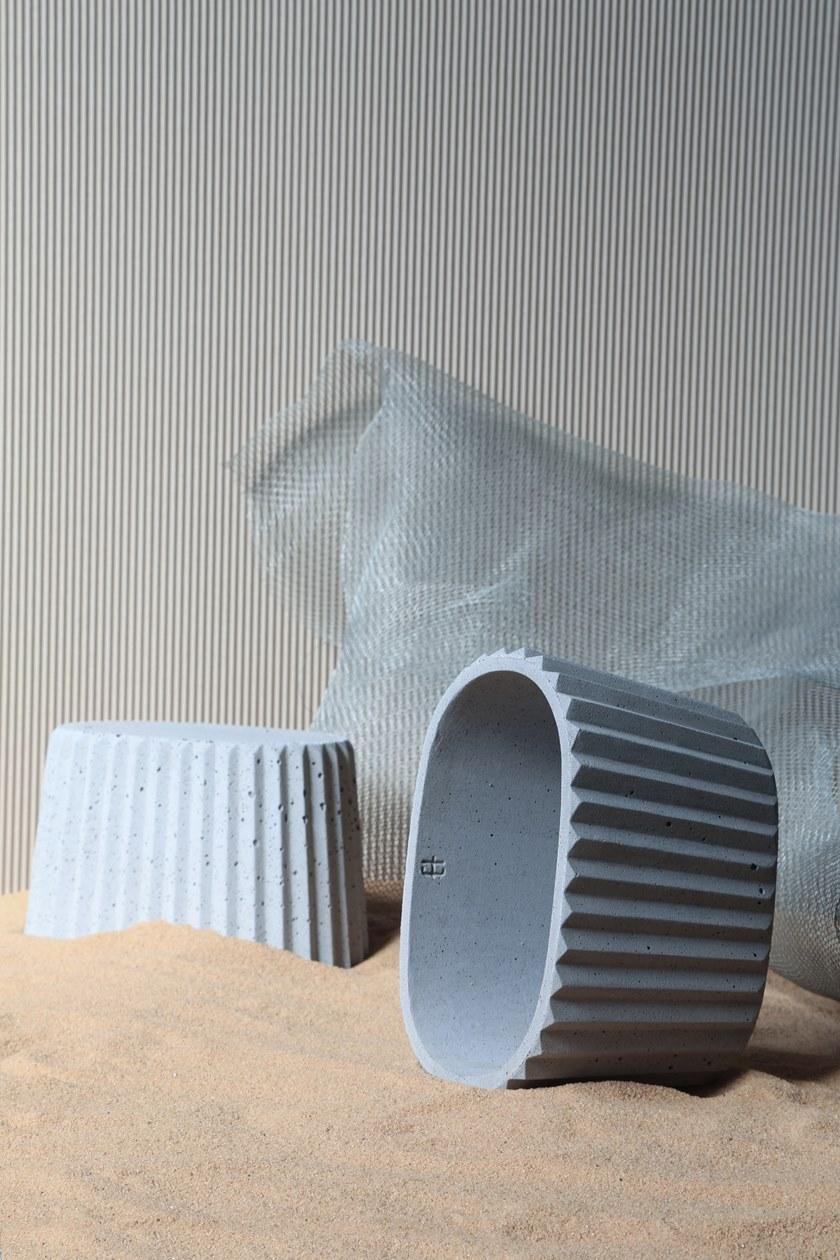 URBI et ORBI Горшок из бетона Siman sun-id-1433928 - Вид №3