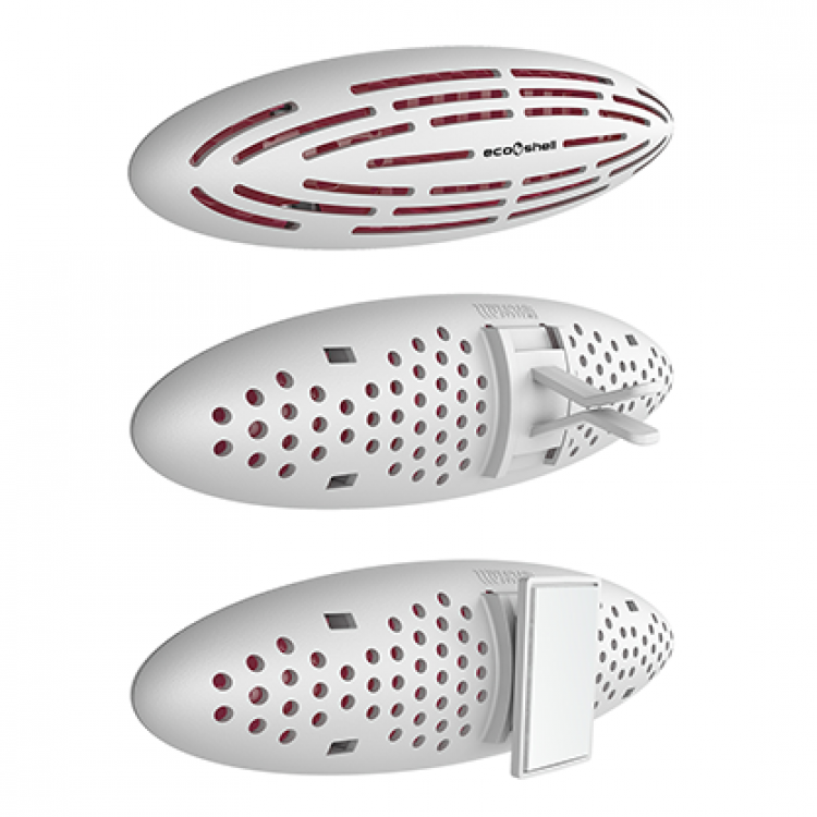 ECOSHELL - BERGAMOT &amp; SANDALWOOD VECTAIR SYSTEMS Освежитель воздуха Eco-Shell Бергамот и сандаловое дерево Белый  - Вид №1