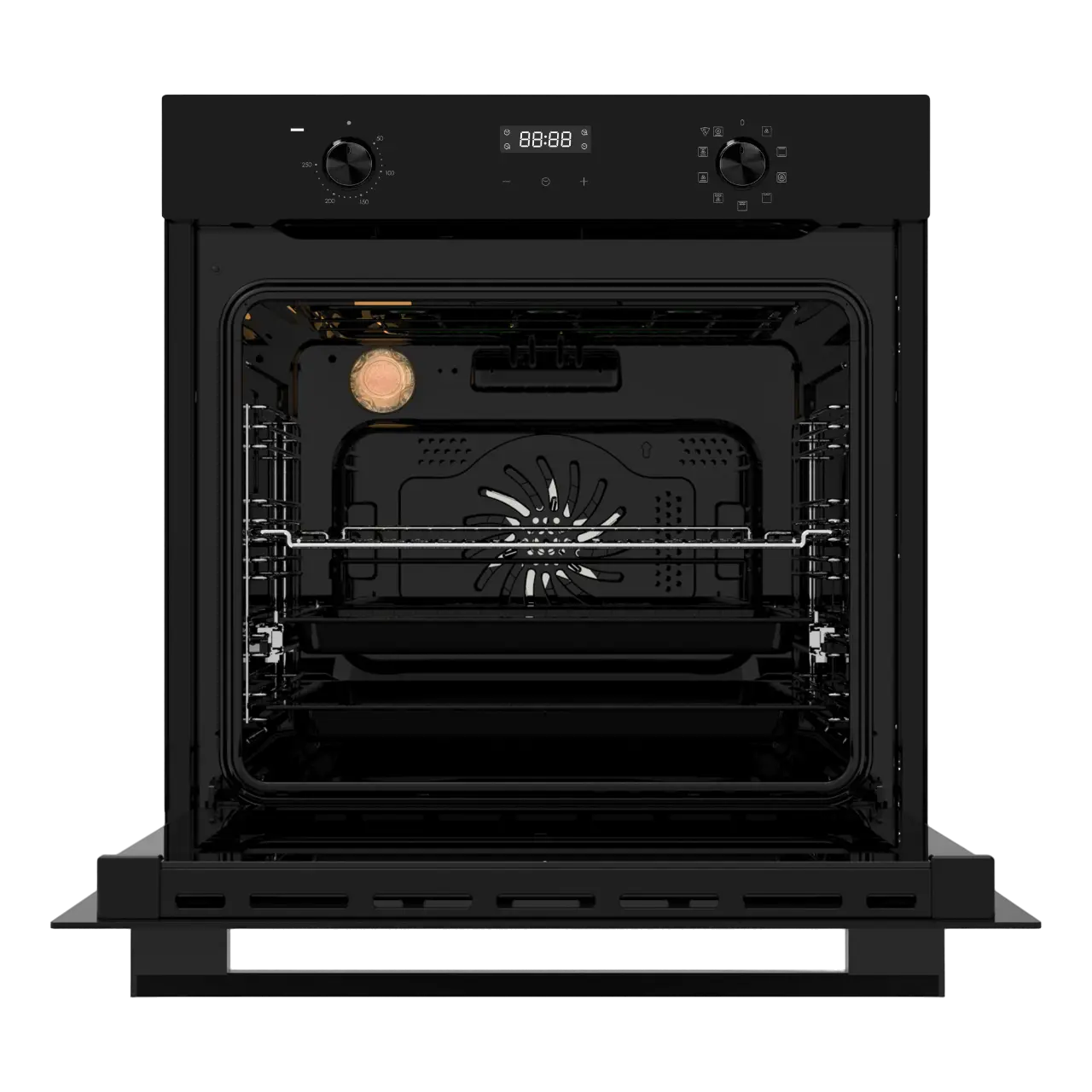 9155737 Электрический духовой шкаф Candy COXP08LTBB черный STDN-0098667 - Вид №1