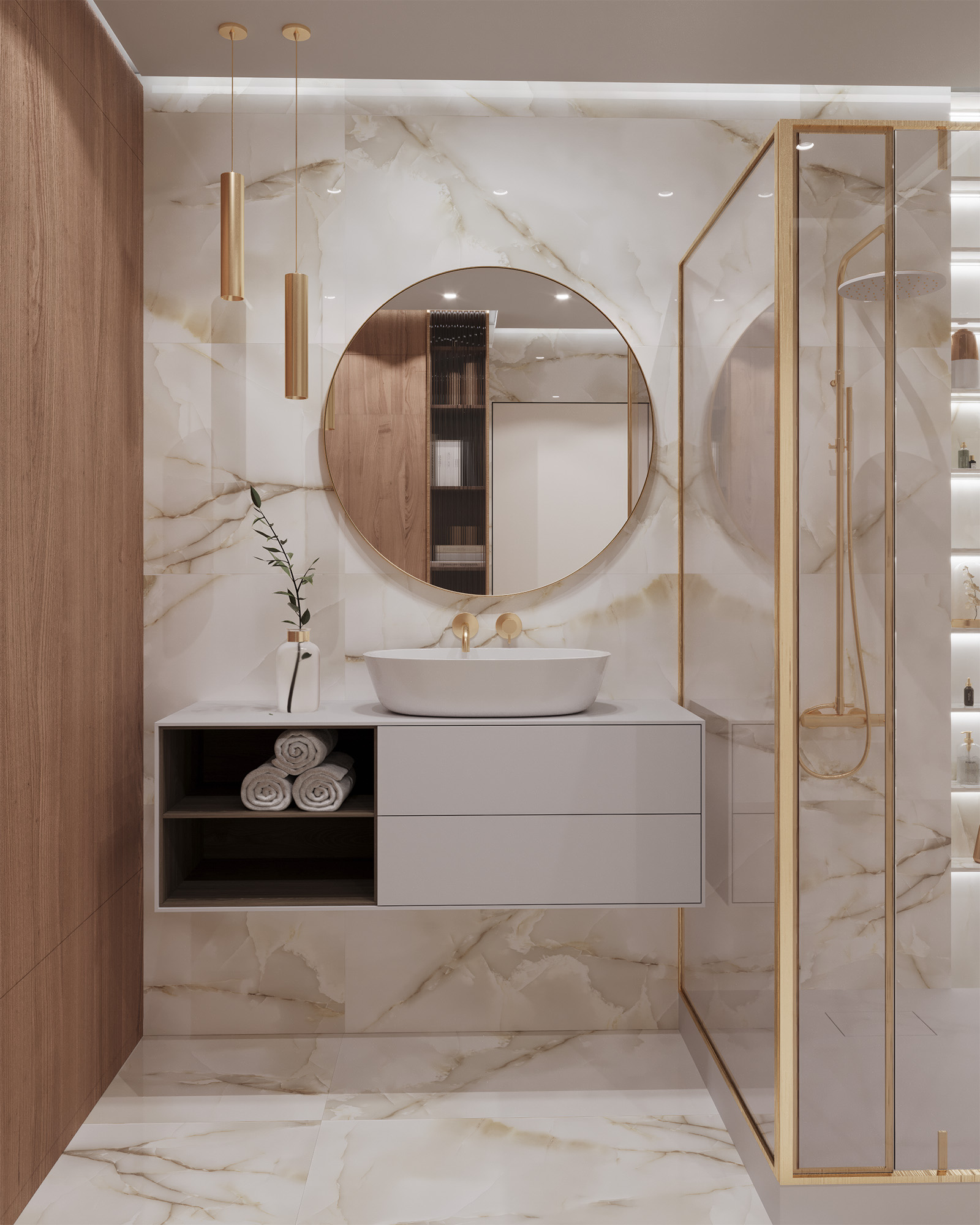 Ониксовый Шёпот: Керамогранит для Вдохновения FP1003-A Arcadia Ceramica PRIMO