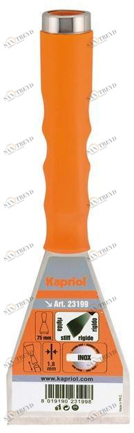 KAPRIOL Шпатель-скребок с резьбовой ручкой Hand tools - spatole per stuccatura e rasatura sun-id-1509394