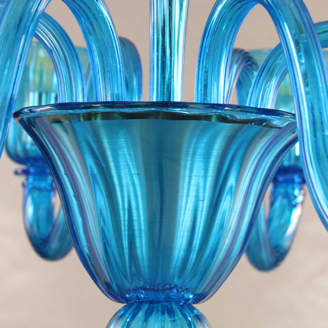 4185 ORIGINALMURANOGLASS Люстра Zeffiro на 6 лампочек - муранское стекло OMG  см CLASSICO - Вид №1