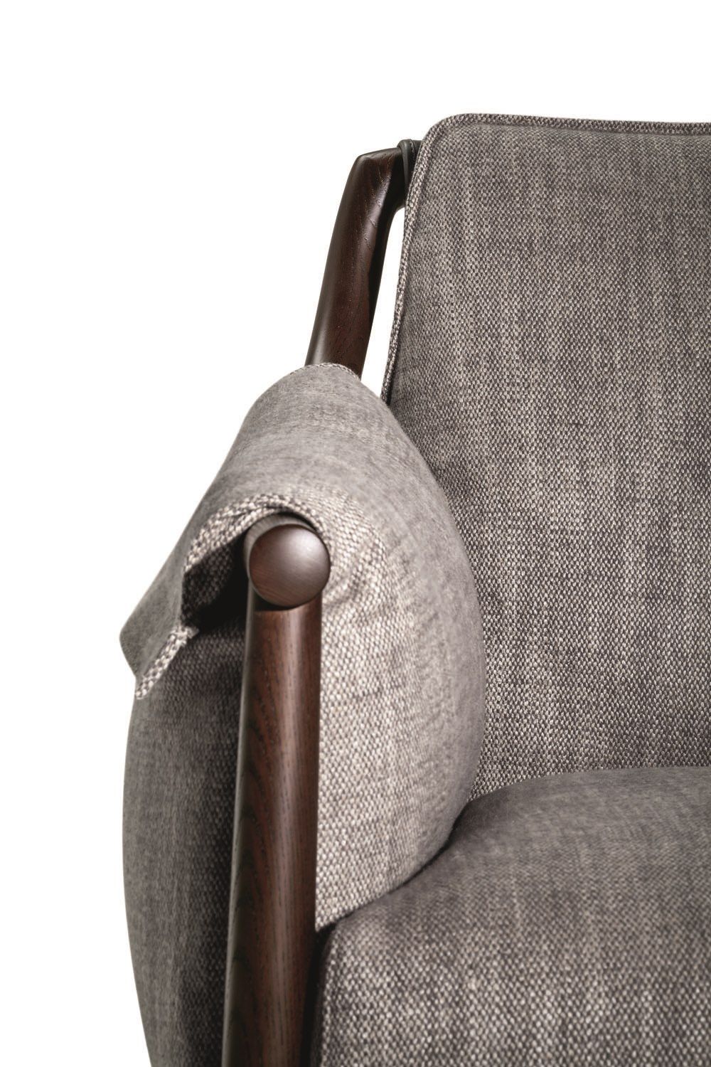 Тканевое кресло с подлокотниками Poltrona Frau коллекция-диваны и кресла ARCH-00103196 - Вид №3